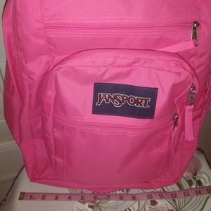 Jansport pink backpack